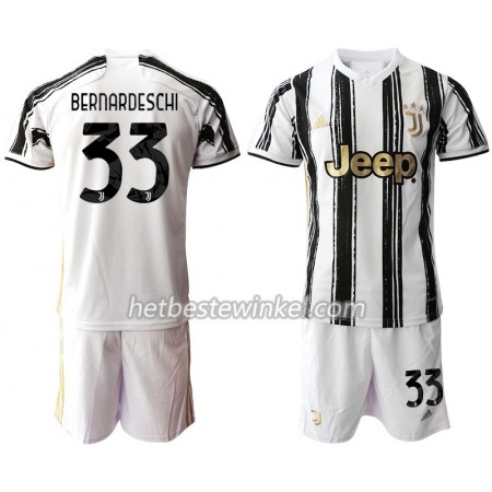 Juventus Federico Bernardeschi 33 Kind Voetbaltenues Thuis 2020/21 - SS (+ Korte broeken)